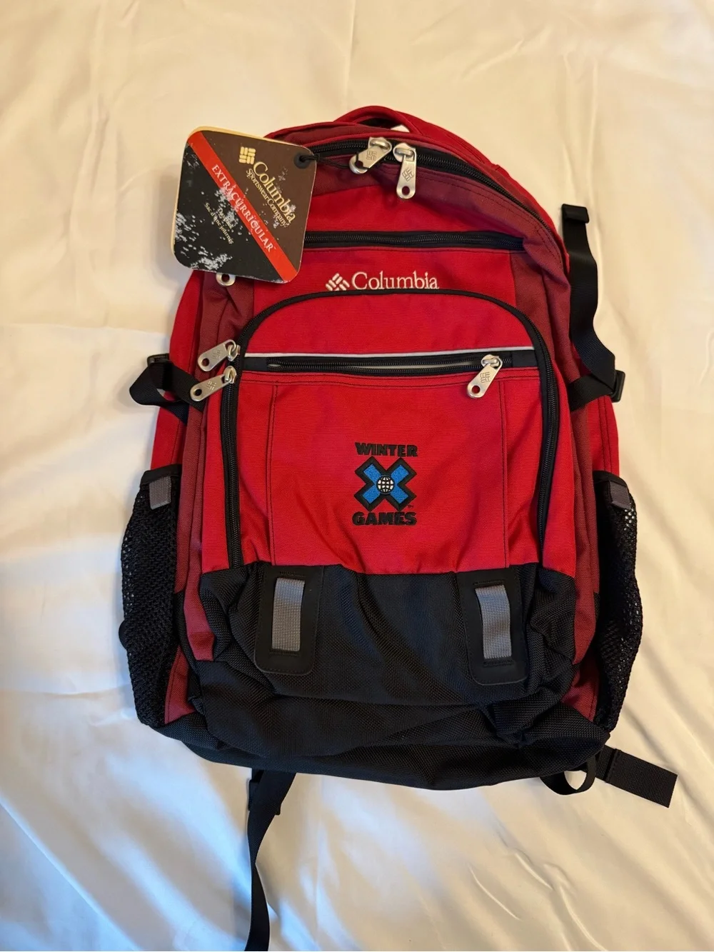 Columbia Red and Black Winter Games Backpack